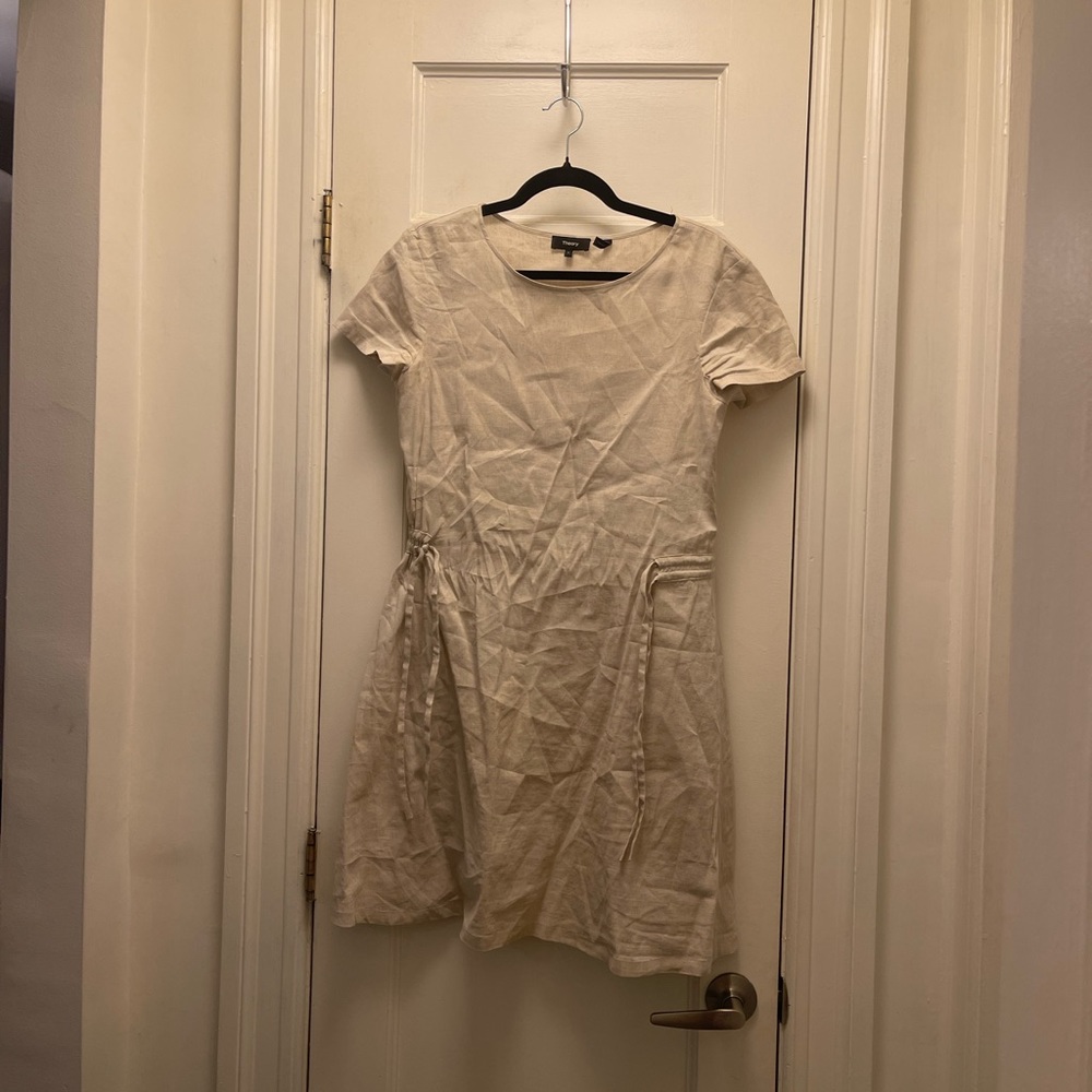 Theory Linen Mini Dress